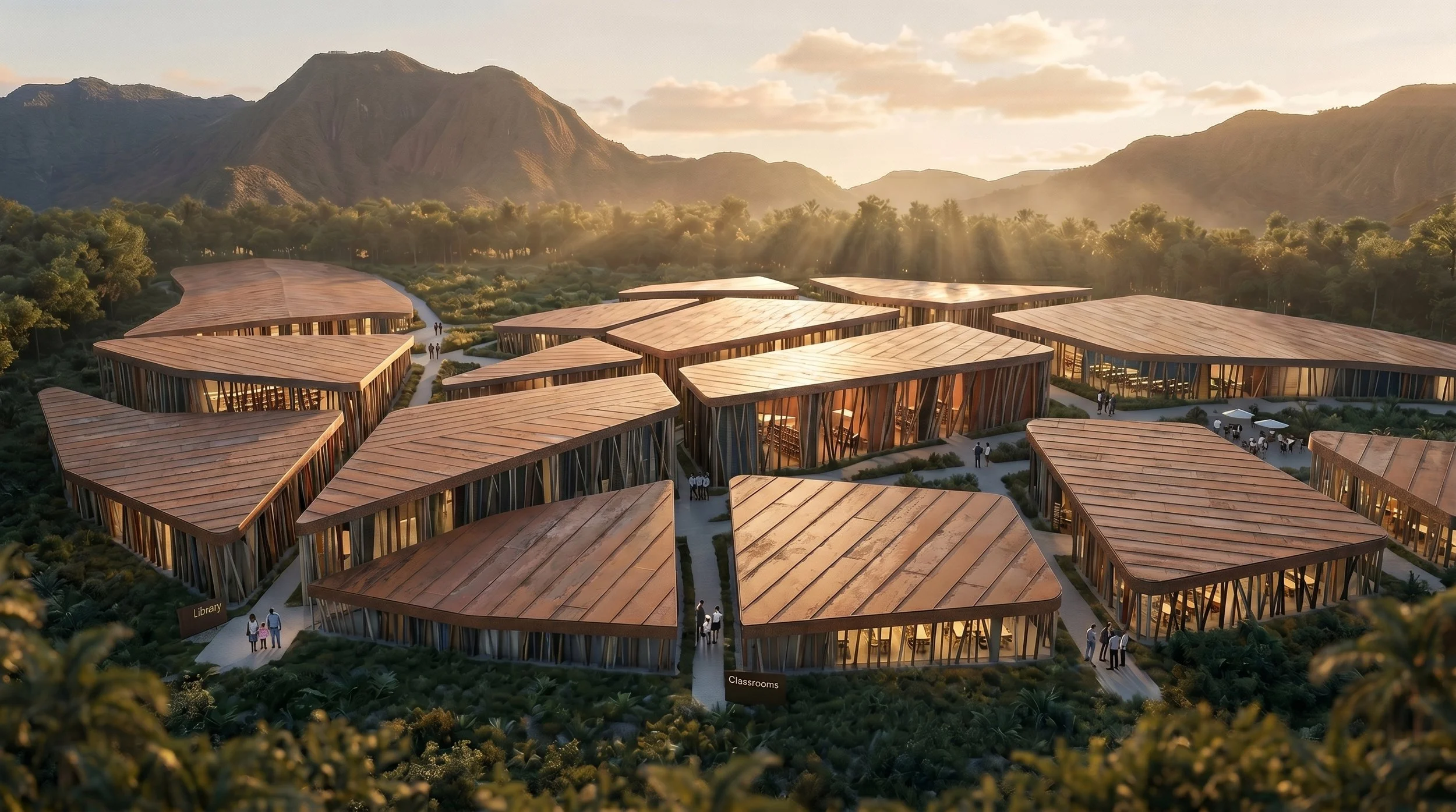 A city scale vision in the Haitian mountains 