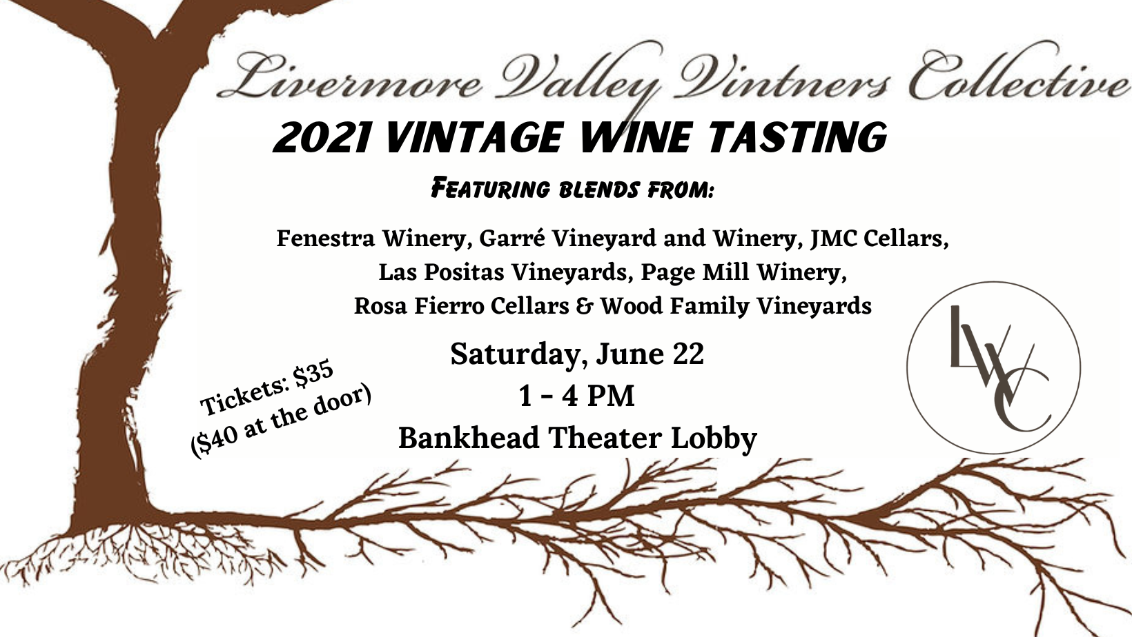 Livermore Valley Vintner's Collective 2021 Vintage Wine Tasting