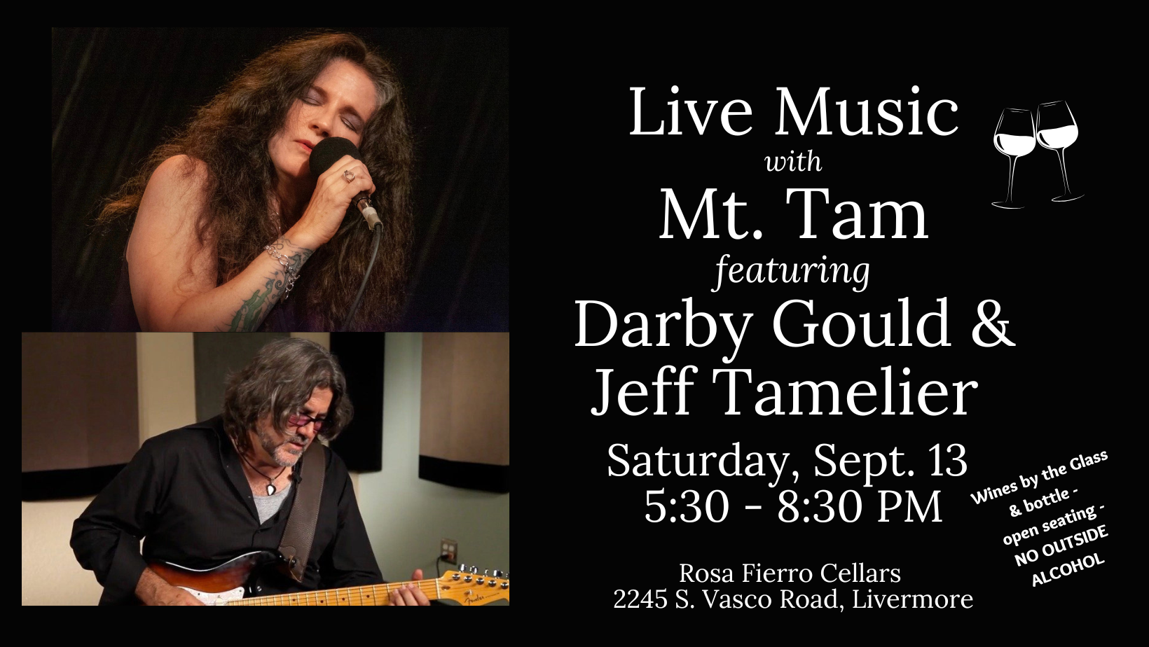 Live Music with Jeff Tamelier and Darby Gould