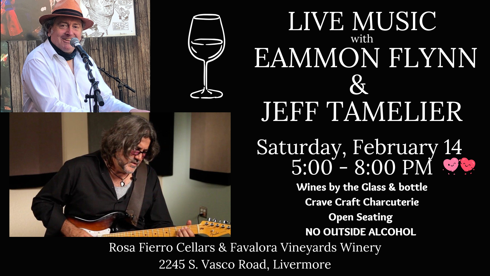 Live Music with Eammon Flynn and Jeff Tamelier