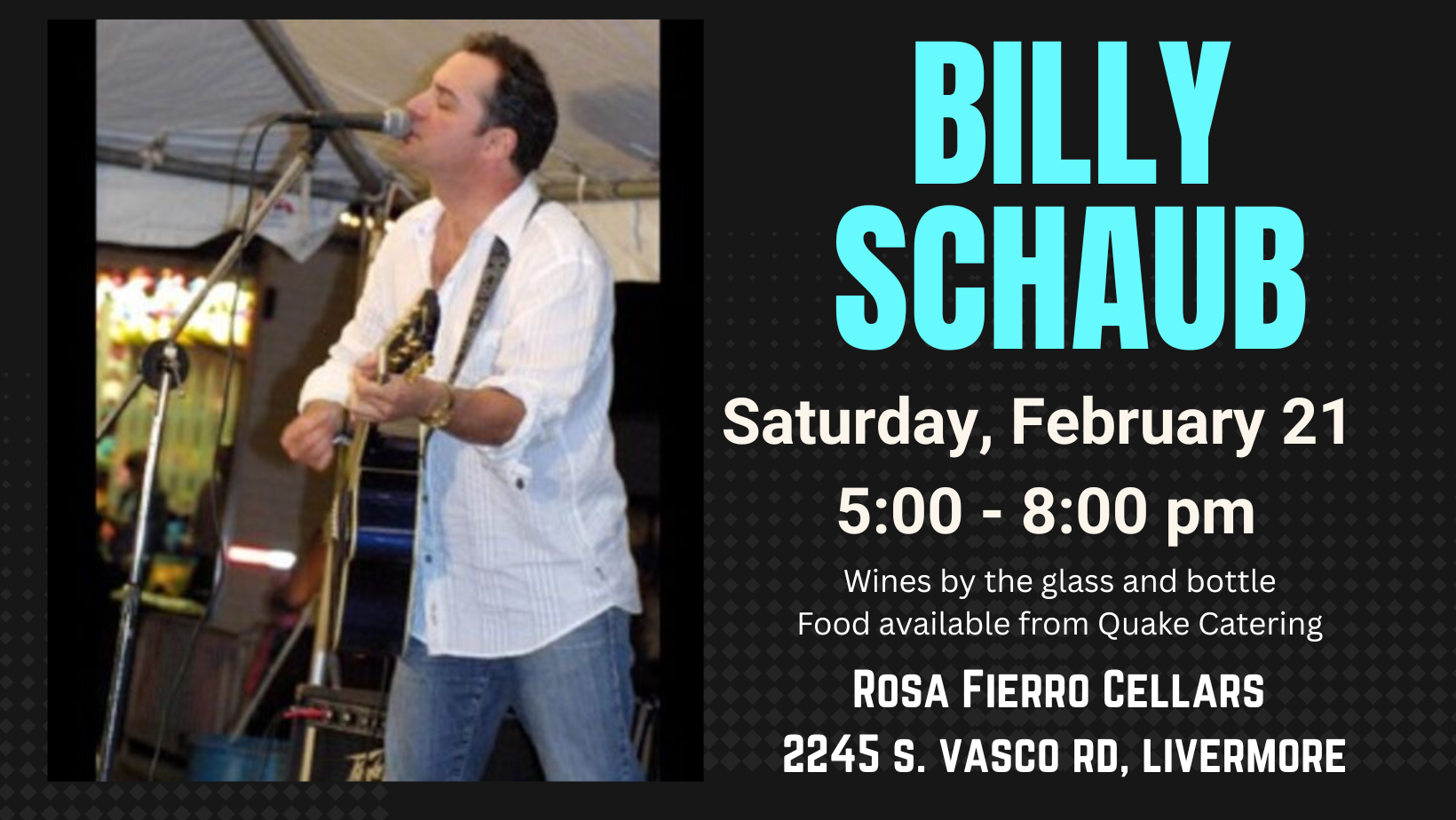 Live Music with Billy Schaub