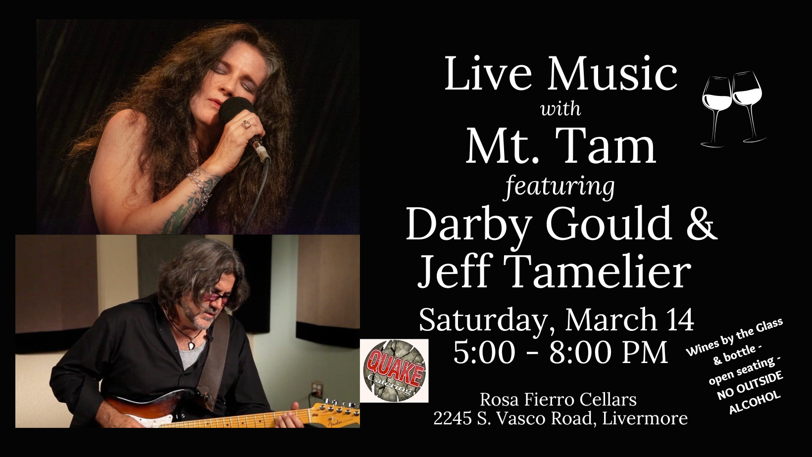 Live Music with Darby Gould and Jeff Tamelier