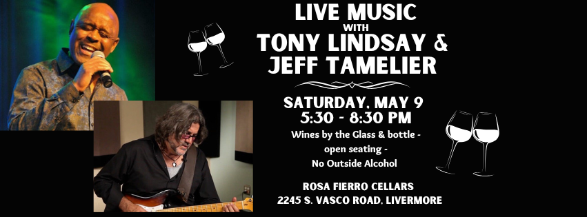 Live Music with Tony Lindsay and Jeff Tamelier