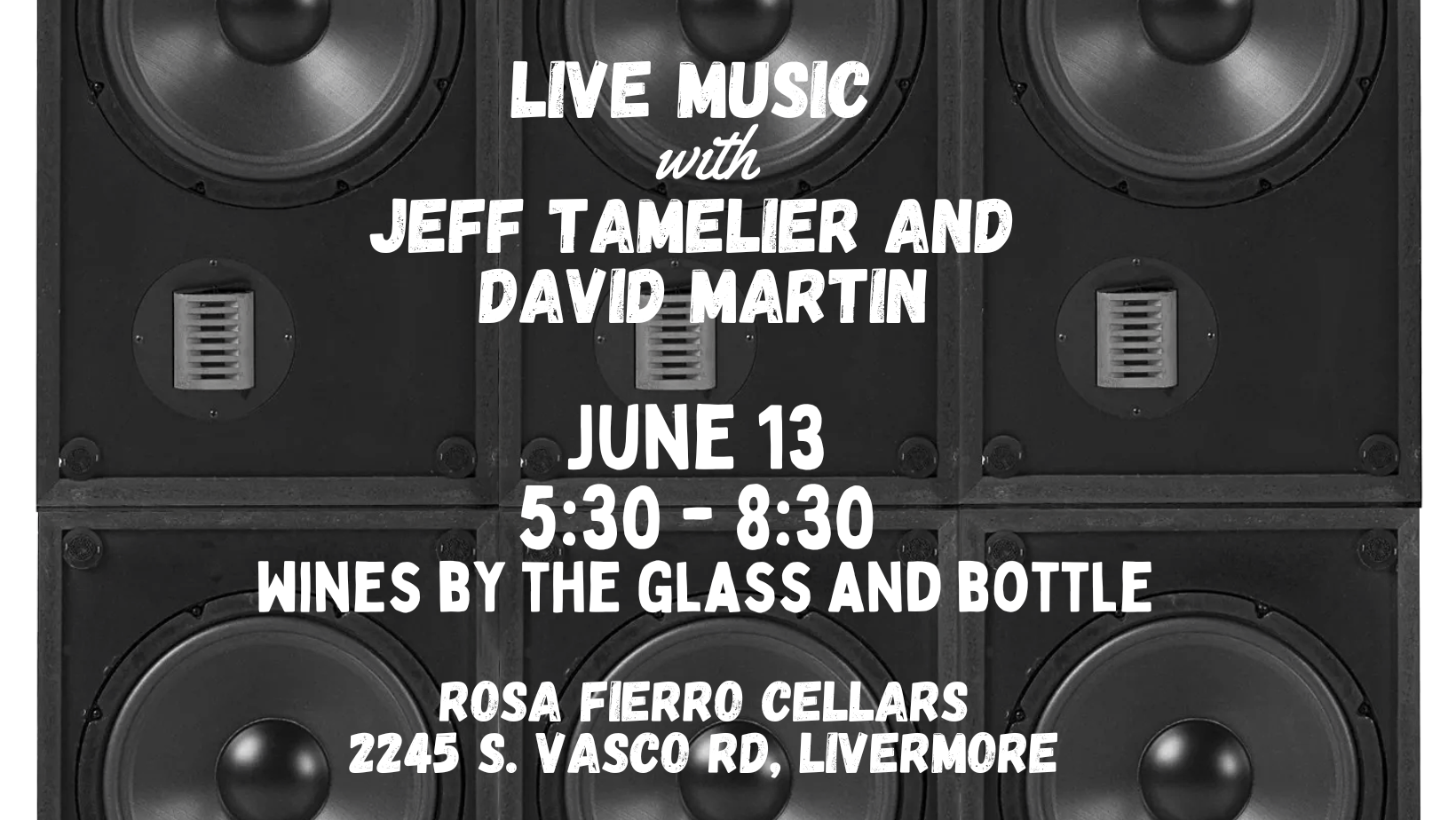 Live Music with David Martin and Jeff Tamelier