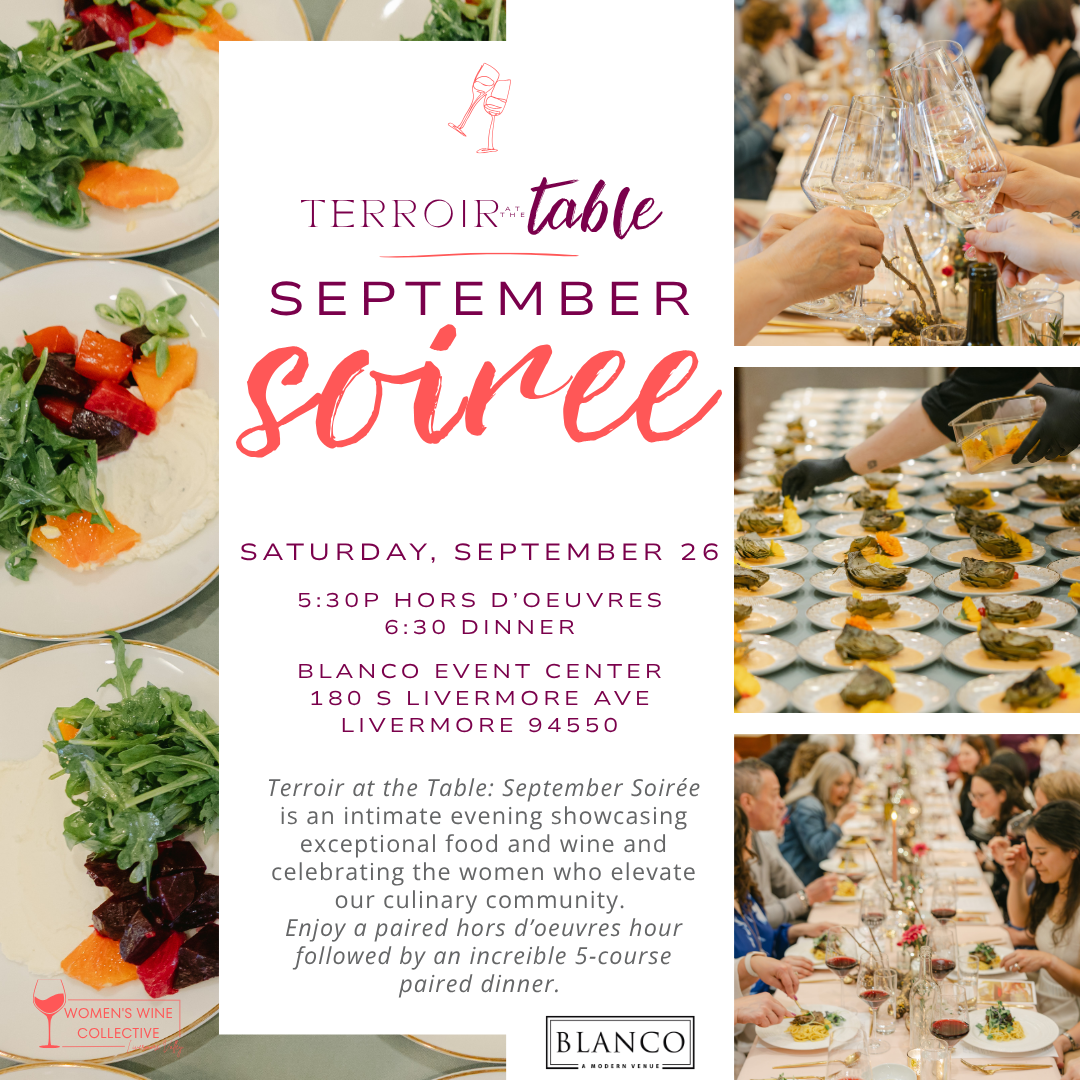 Women's Wine Collective Terroir at the Table - September Soirée