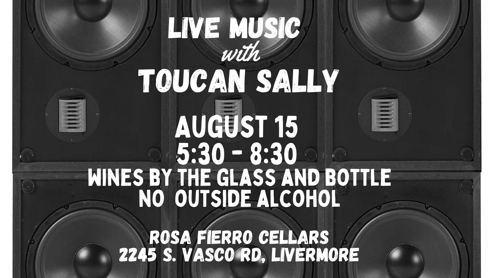 Live Music with Toucan Sally!