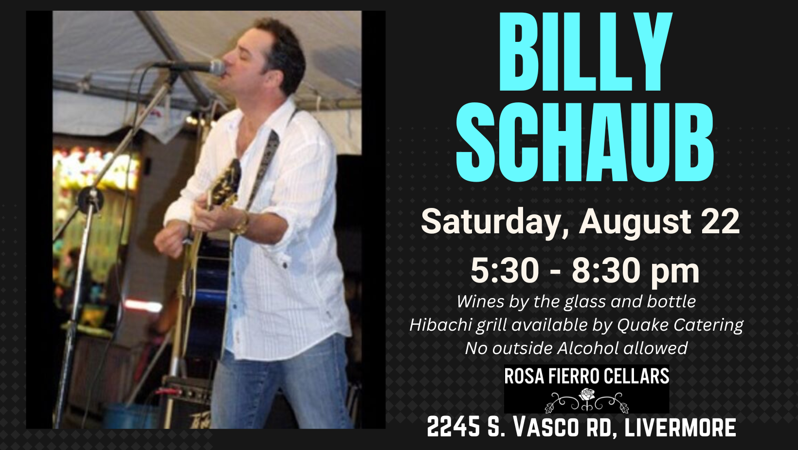 Live Music with Billy Schaub