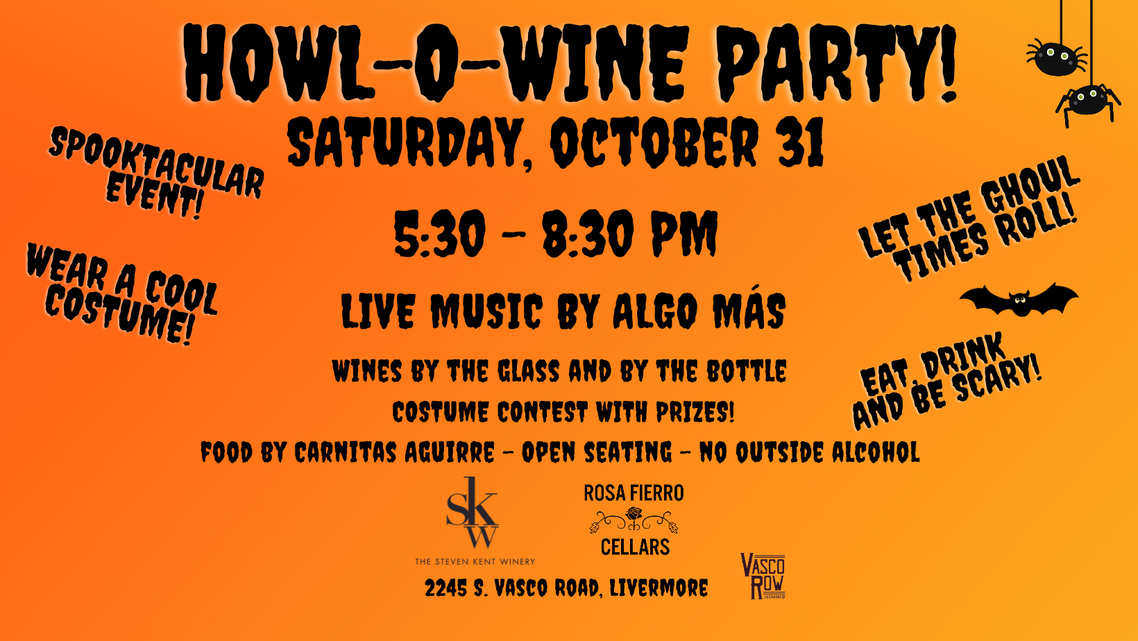 Howl-O-Wine Party!