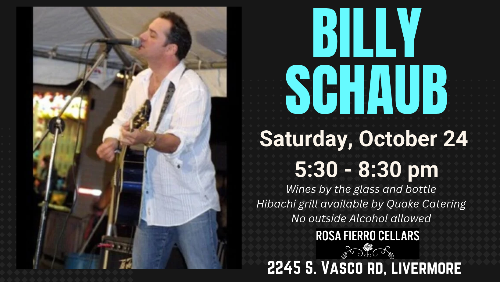 Live Music with Billy Schaub