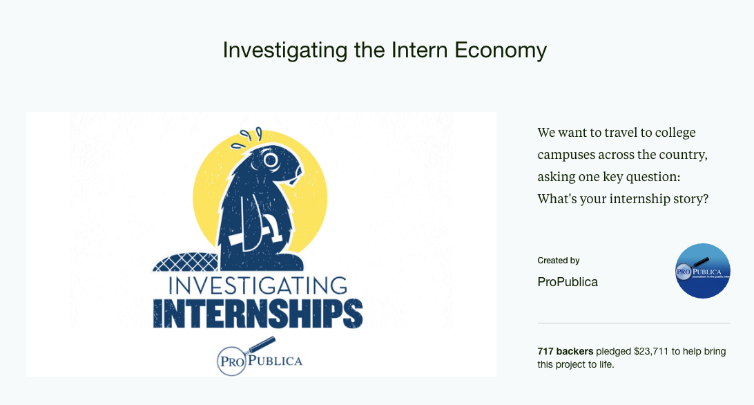 Investigating Unpaid Internships