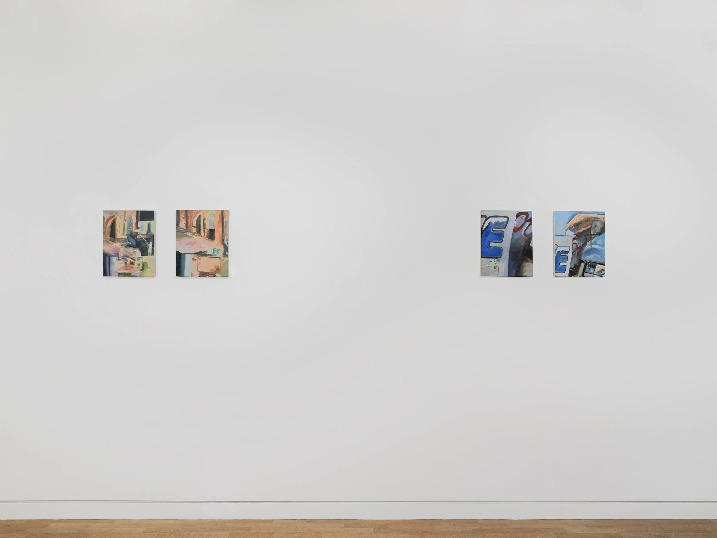 Installation View, 'Duets,' solo show at Olympia, San Francisco, 2025