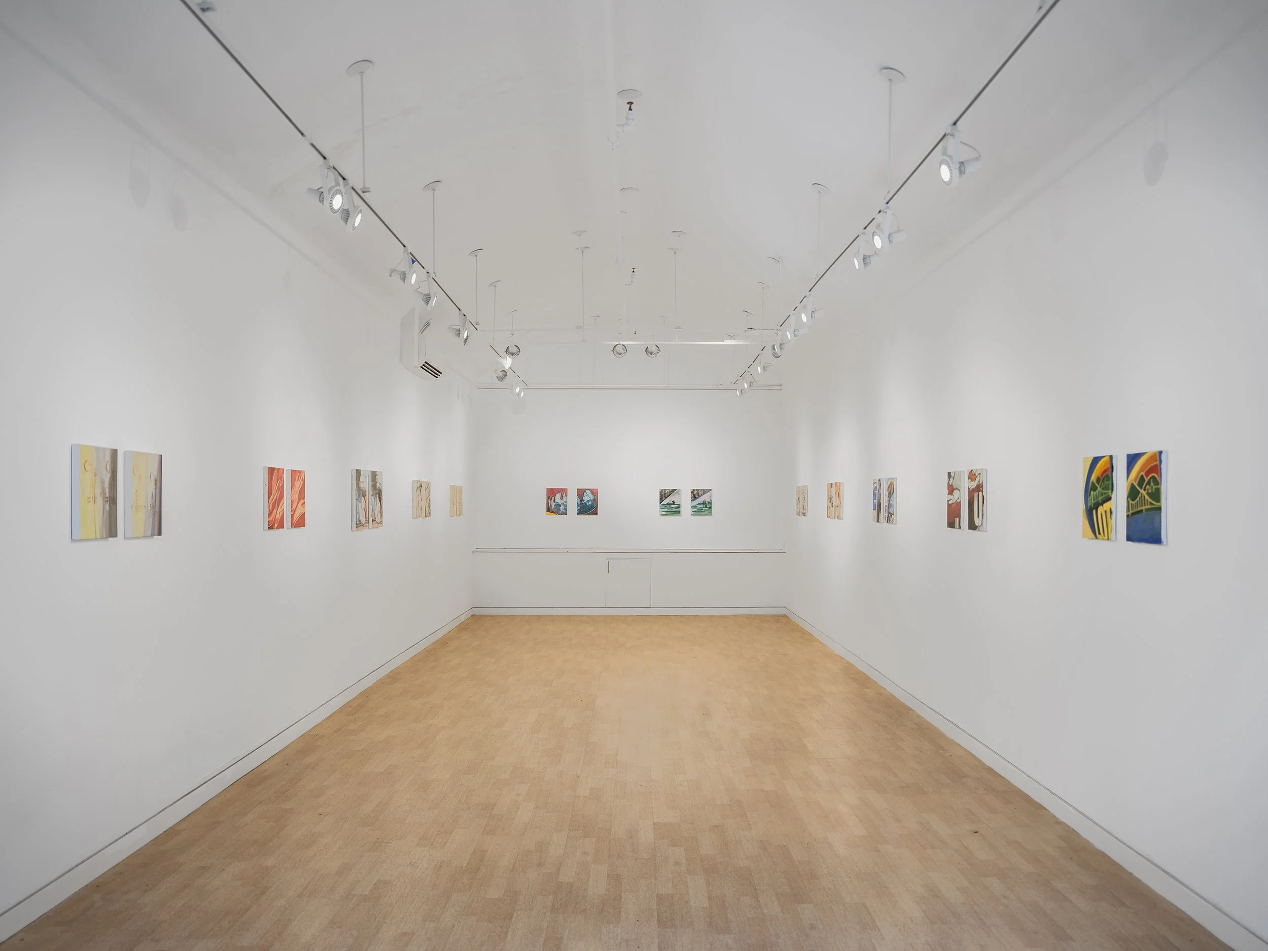 Installation View, 'Duets,' solo show at Olympia, San Francisco, 2025