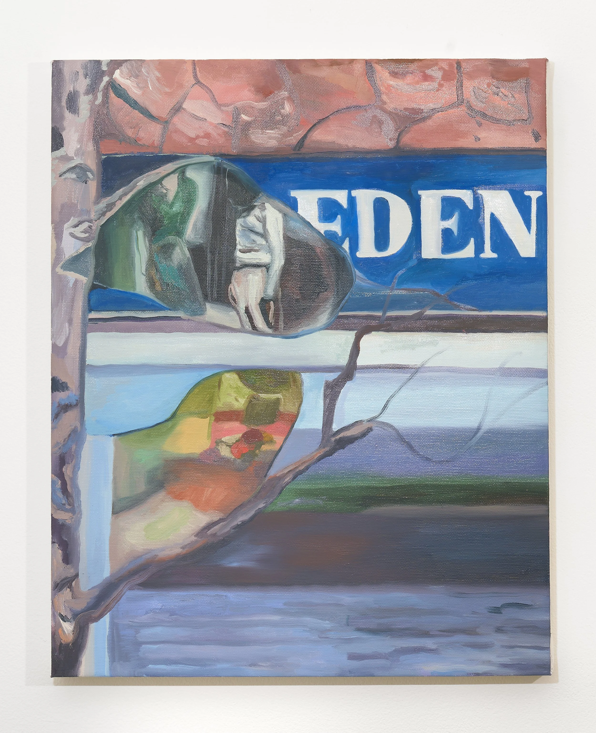 Eden, 2026, oil on linen, 16 x 20 inches