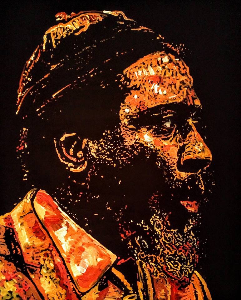 "Monk's Mood", Thelonious Monk, 48x60, Acrylic on Canvas