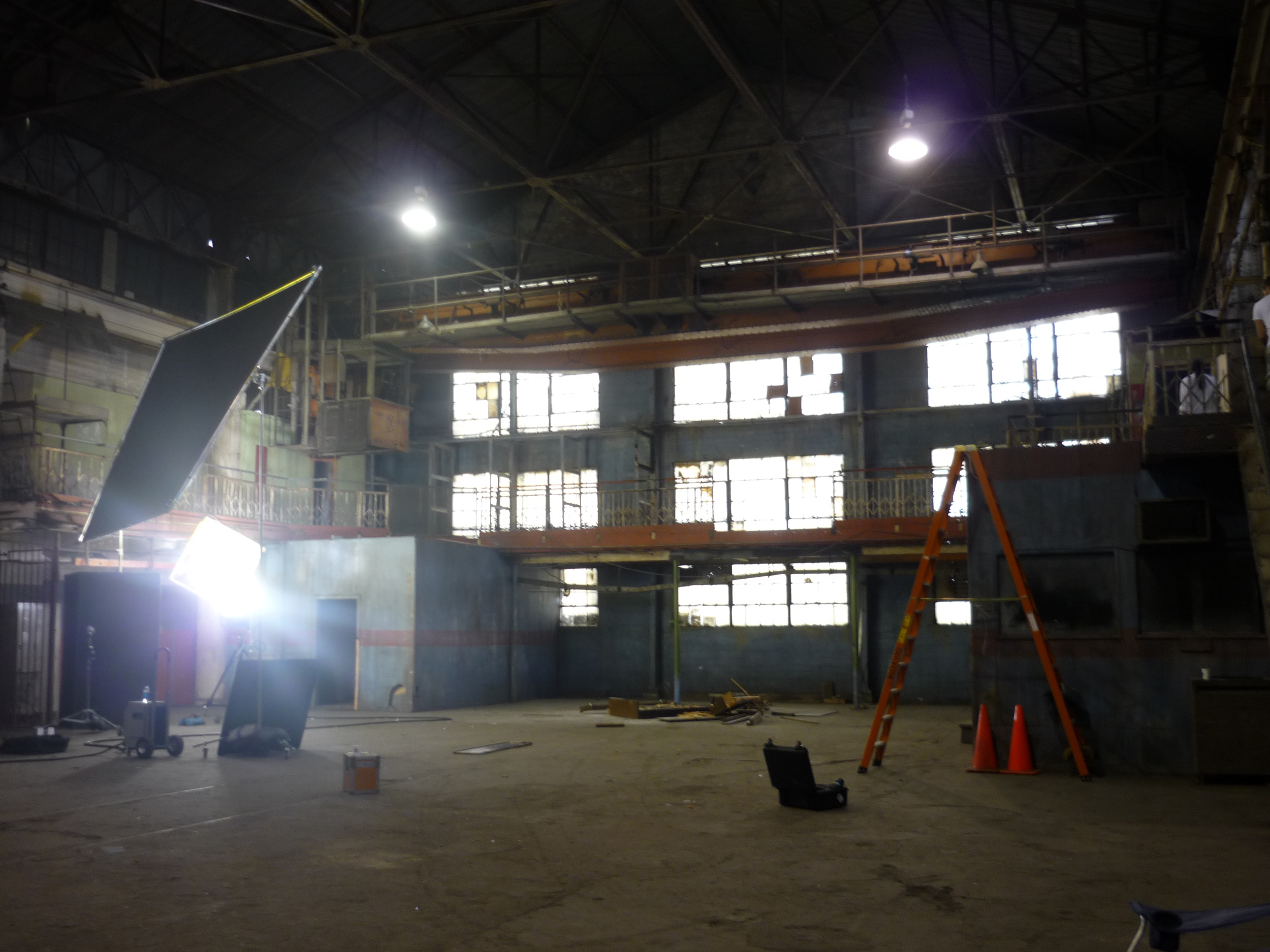 Super cool warehouse location in Downtown LA.