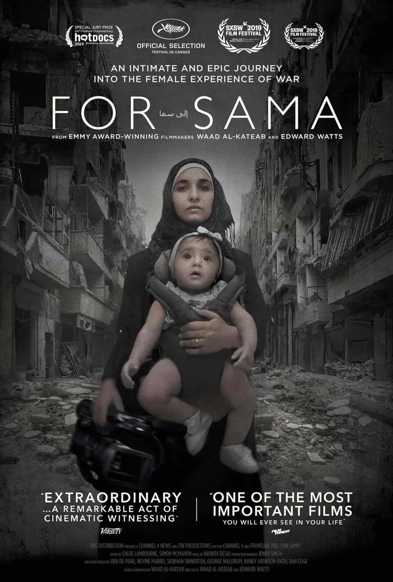 Review of ‘For Sama’ (2019) for the Hawai’i International Film Festival ‘Film for Thought’ Collection