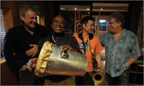 With Nilson Matta, Cafe, and Romero Lubambo