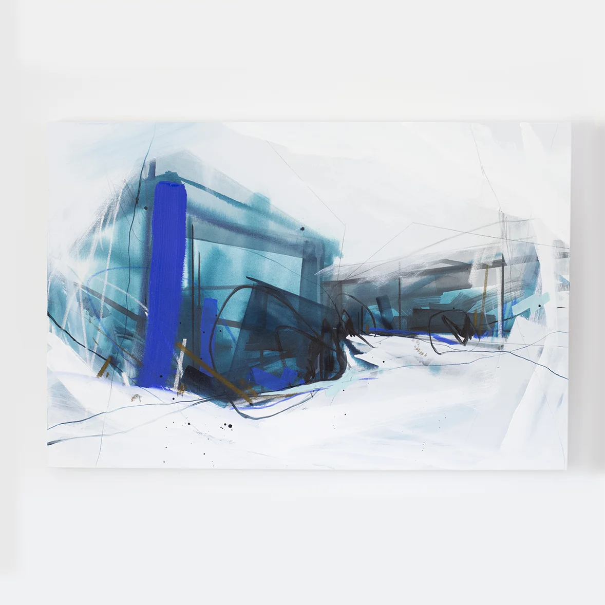 "Electric" 24x36 Acrylic Painting