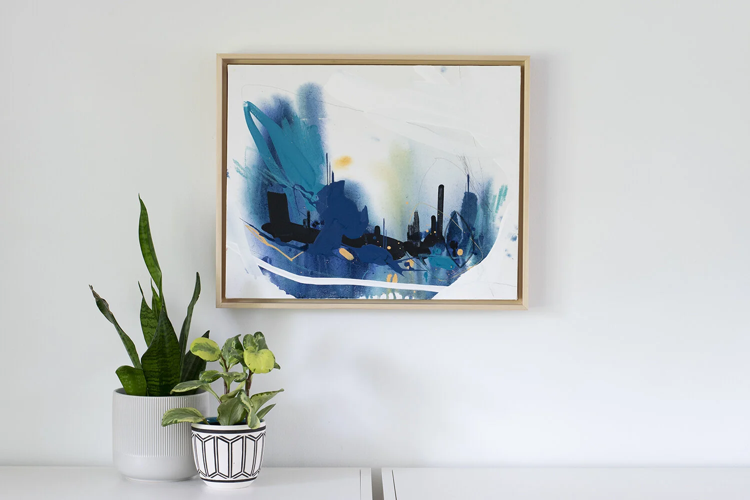 Never Been Through Here - 16"x20" Acrylic Painting