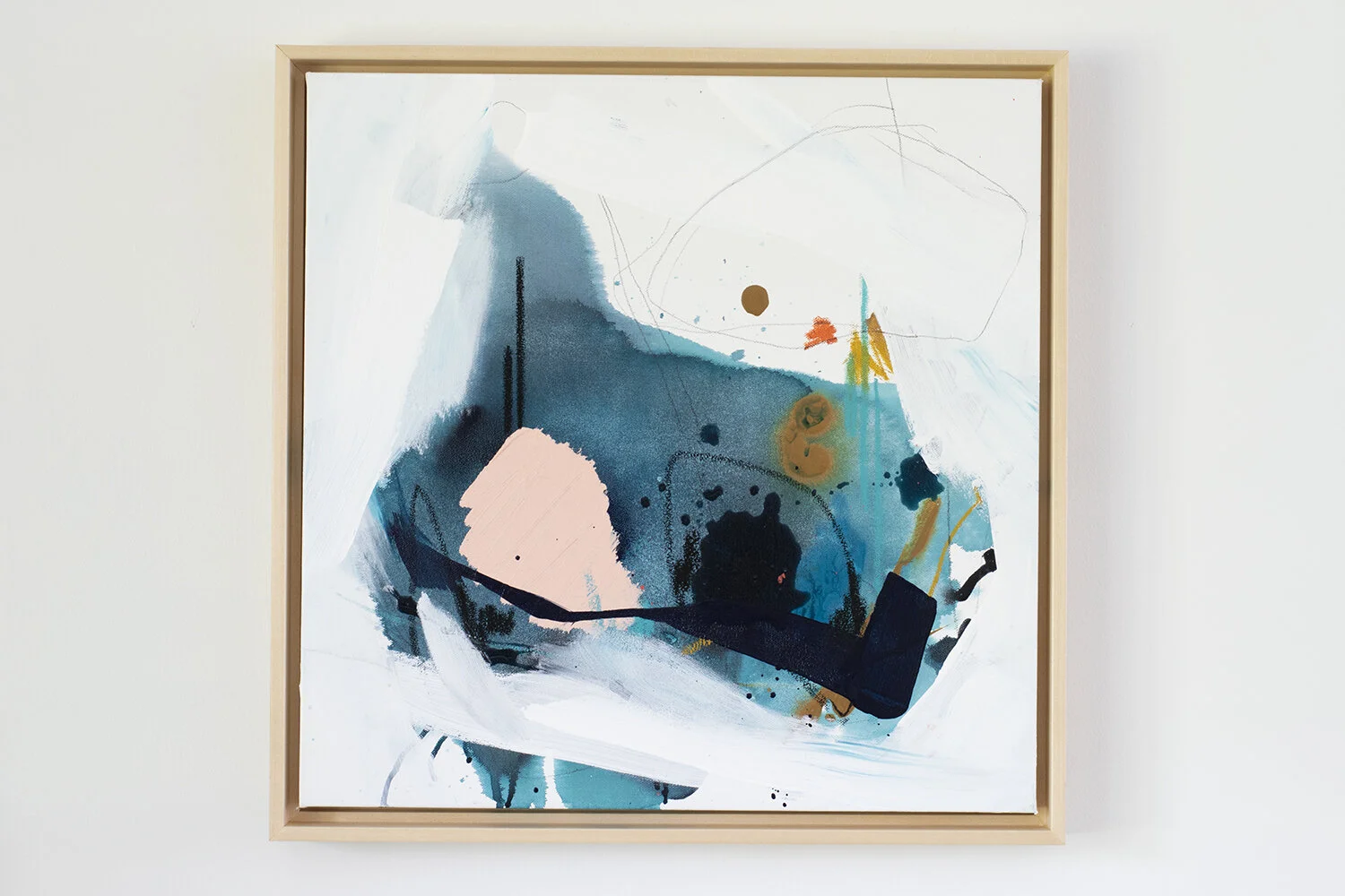 Fleeting Feeling - 18"x18" Acrylic Painting