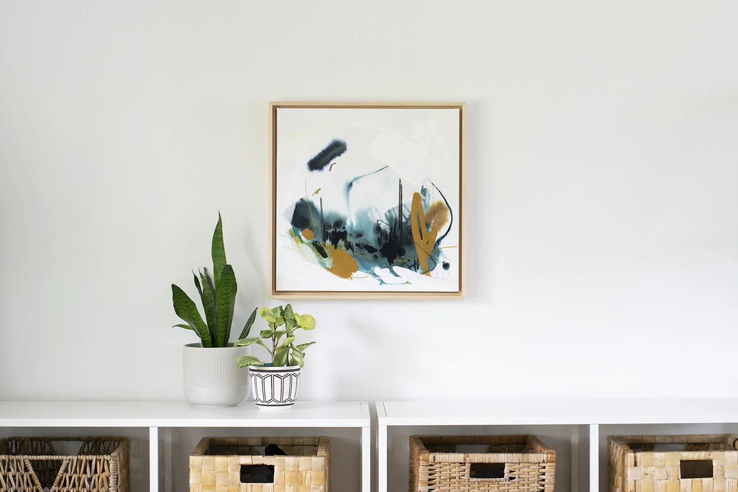 This Is The Place - 18"x18" Acrylic Painting