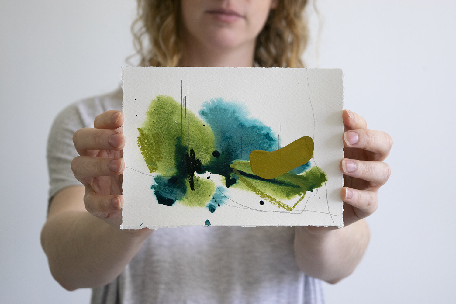 Energized - 5"x7" Acrylic Painting