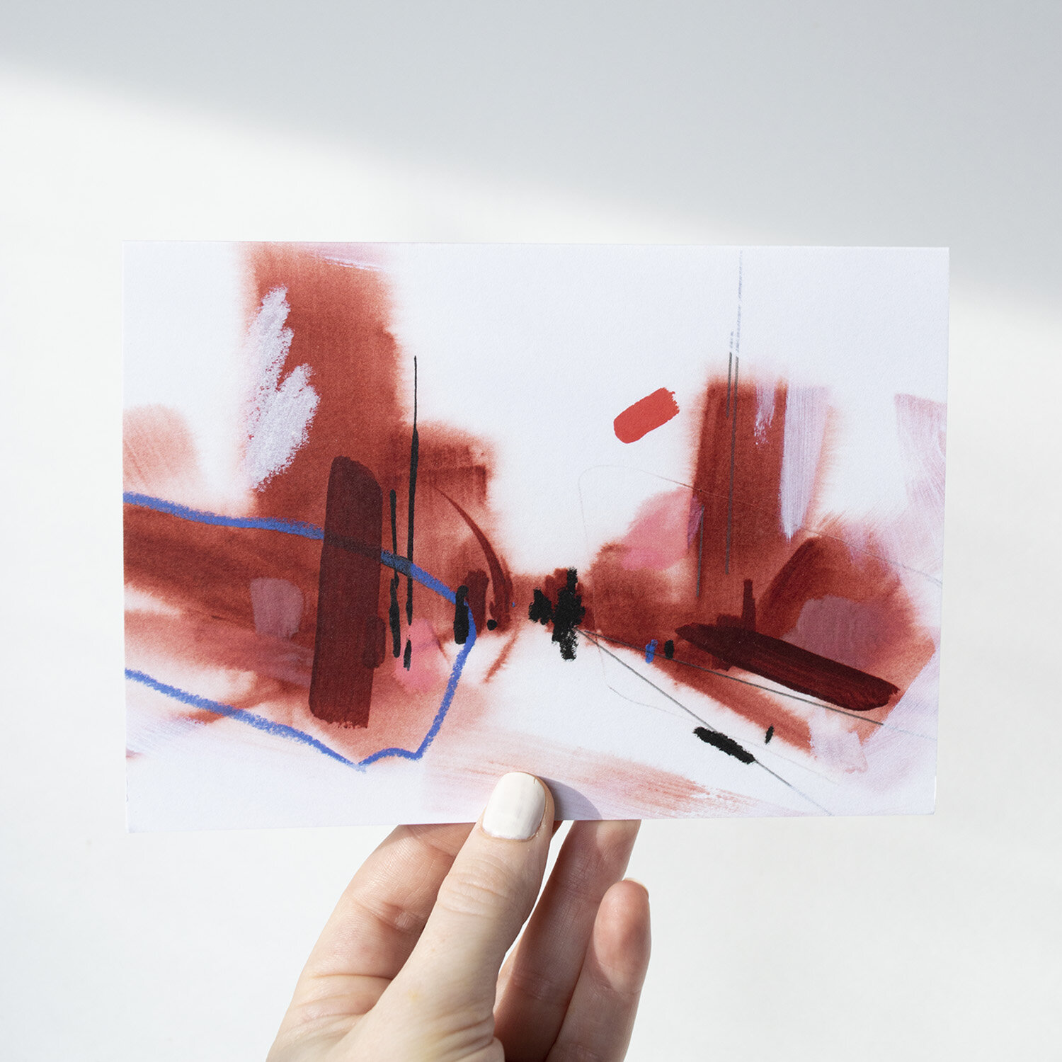 Greeting Card Set - Scarlet