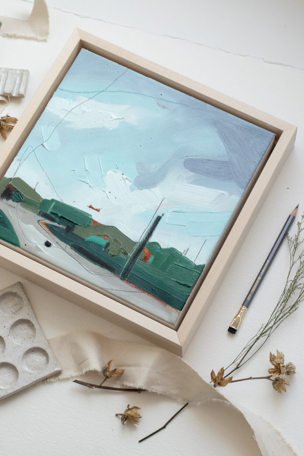 Ashland - 10" x 10" Oil Painting