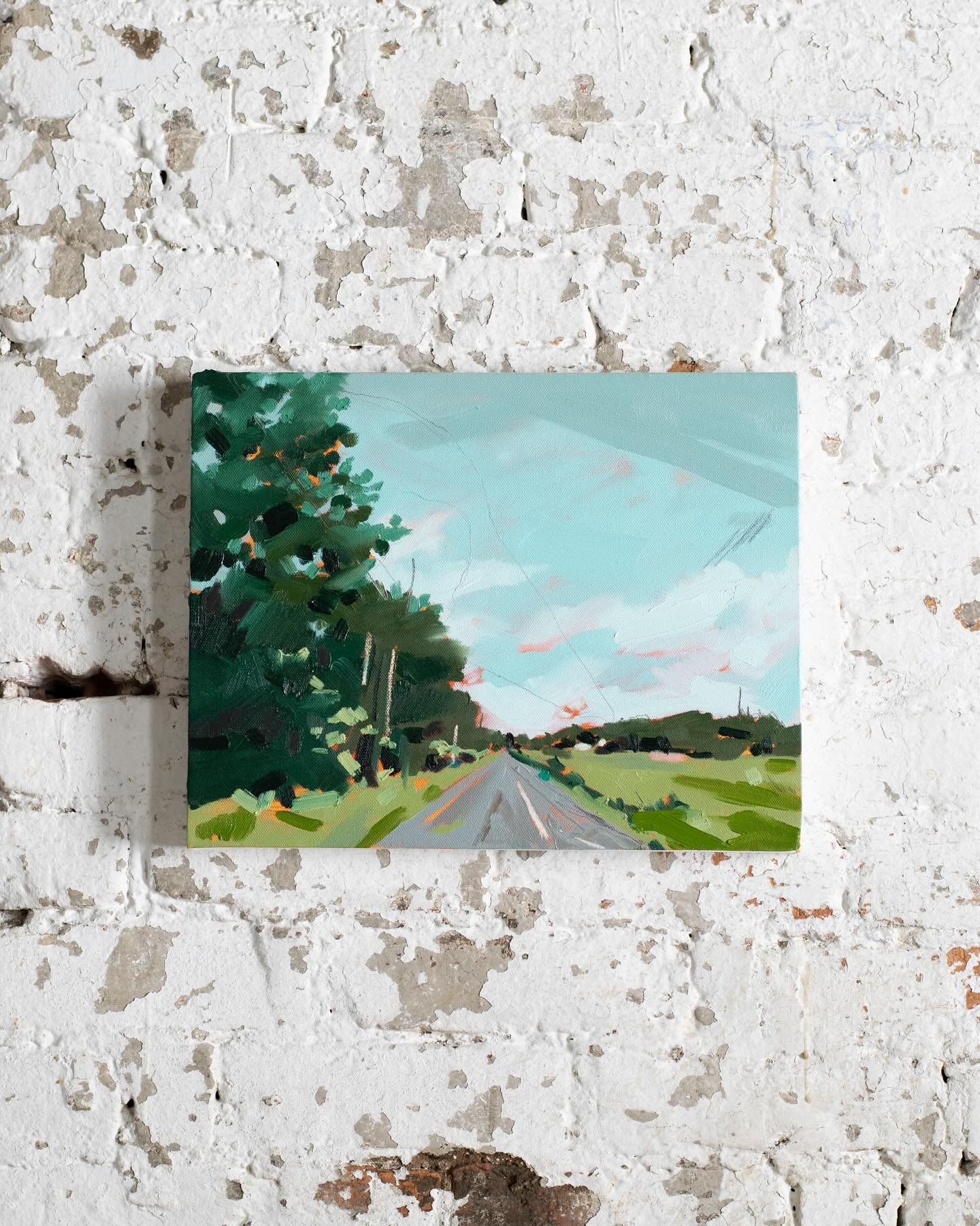 I have new work that will be releasing on Friday for my email subscribers. 

This is a collection of small and medium sized heavily textured oil paintings inspired by road trips around Ontario. There are 11 pieces ranging from 12x12 to 24x36. If you 