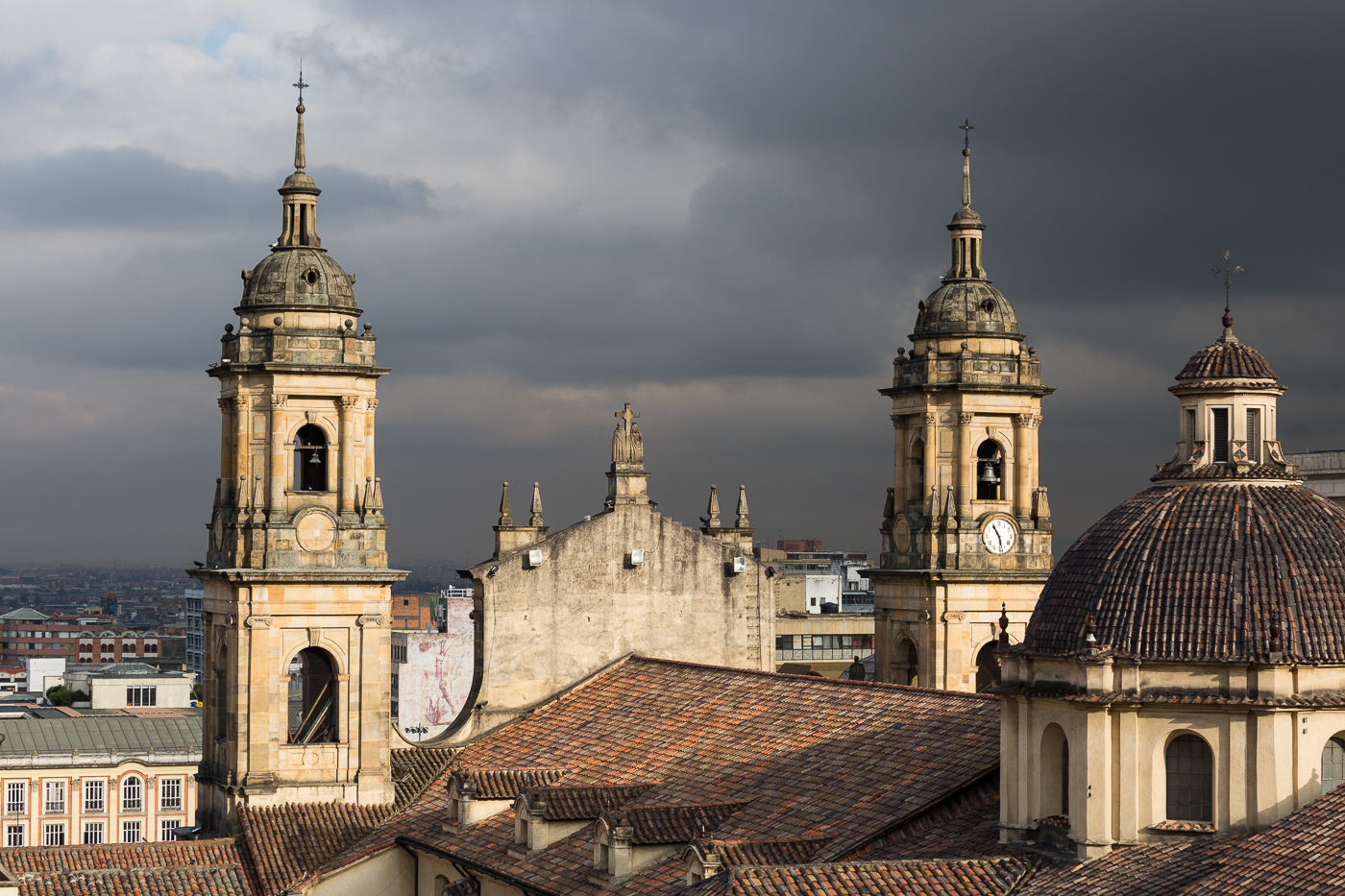 Bogota Cathedral Towers