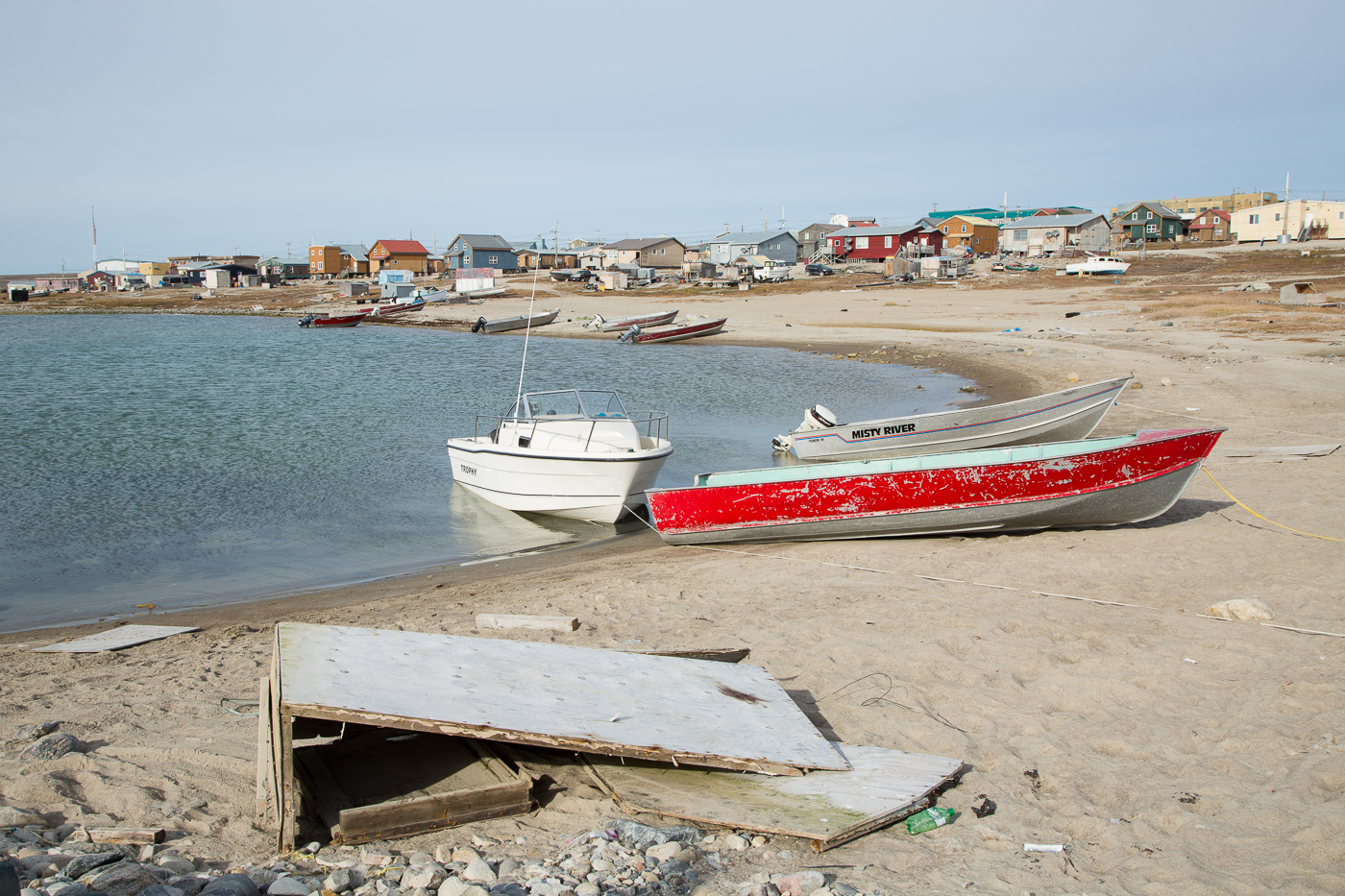 Town of Gjoa Haven, population 1,200