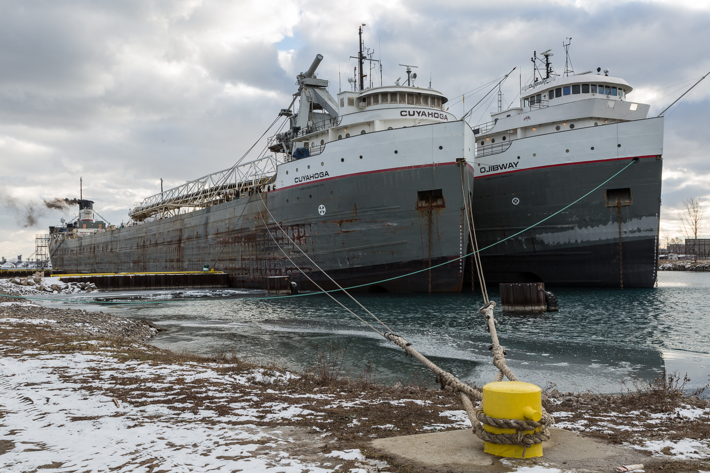 The CUYAHOGA and the OJIBWAY