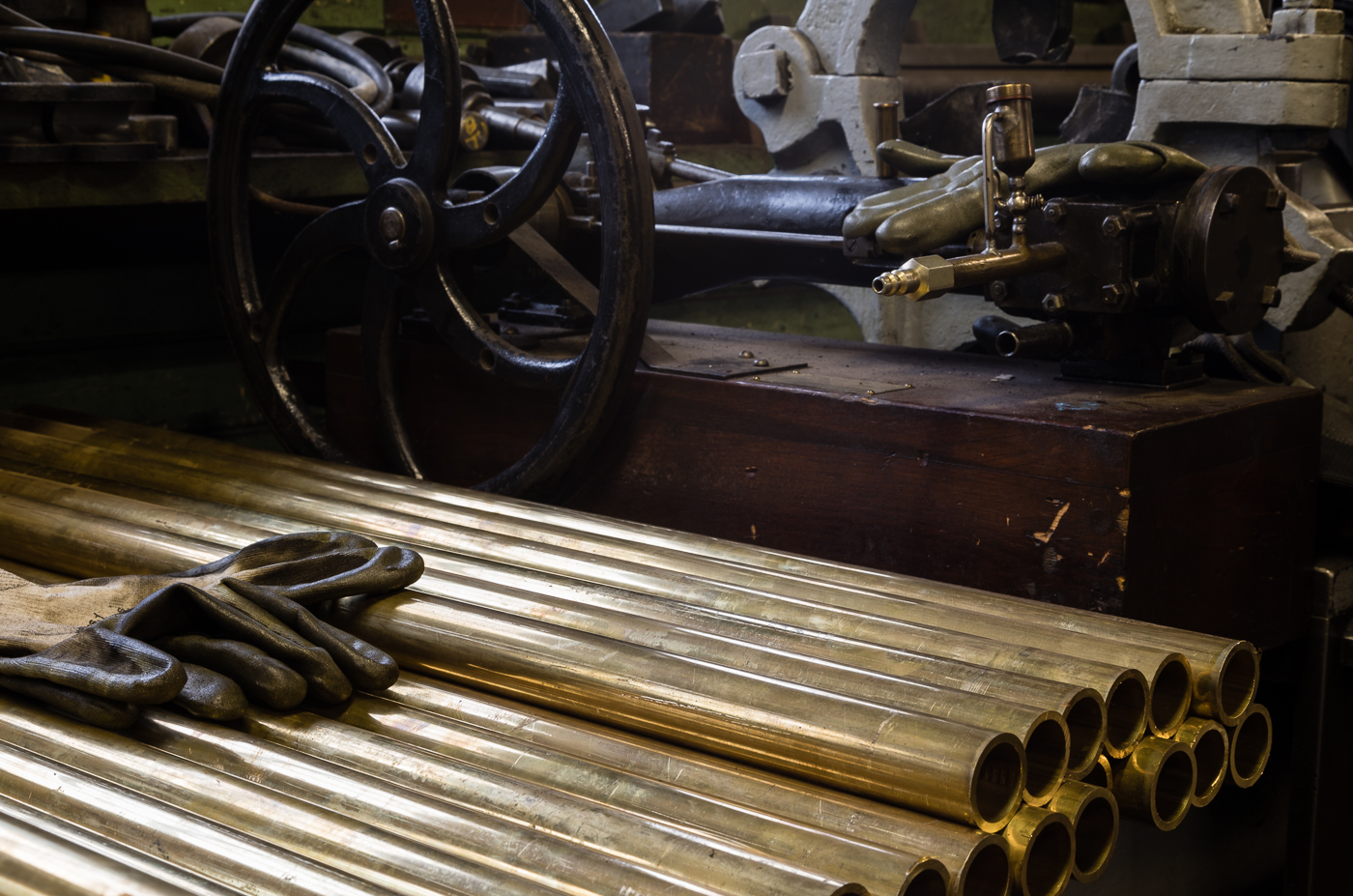 Metal Tubing Ready to be Processed