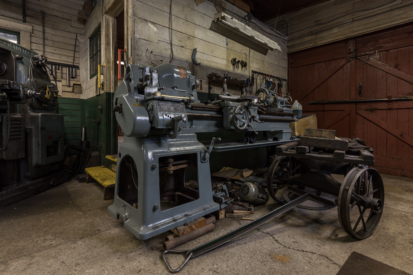 Lathe and Cart