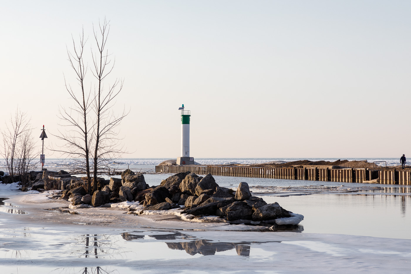 Lighthouse at the Mouth of the River