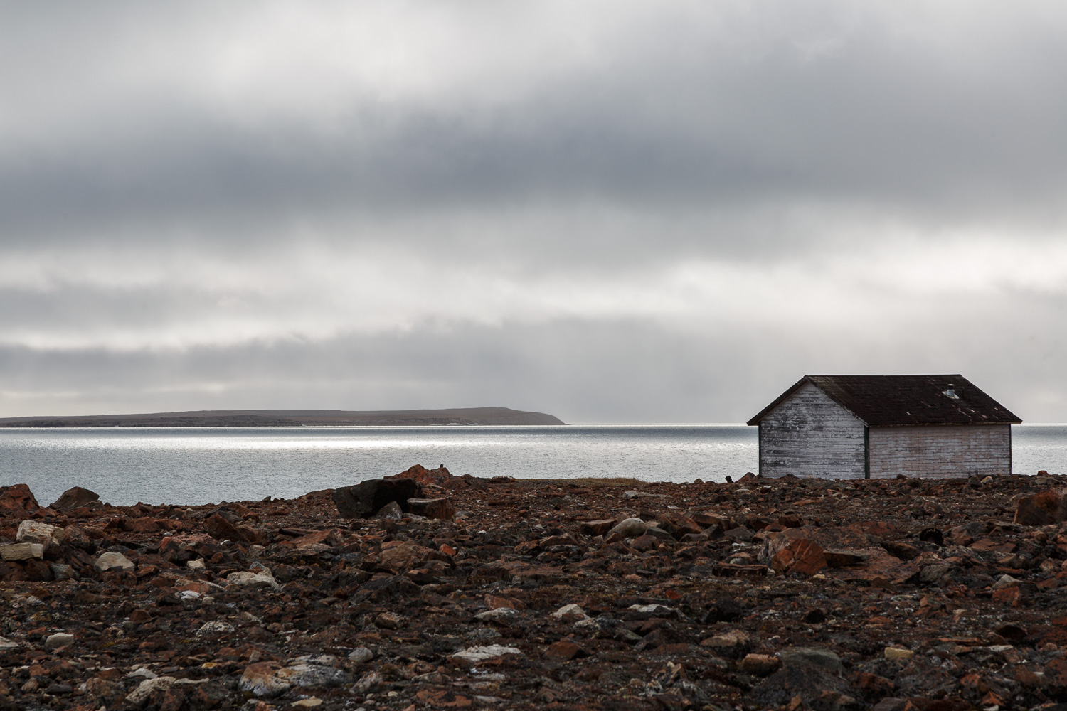 Old Hudson's Bay Cabin, Fort Ross, Canadian Arctic