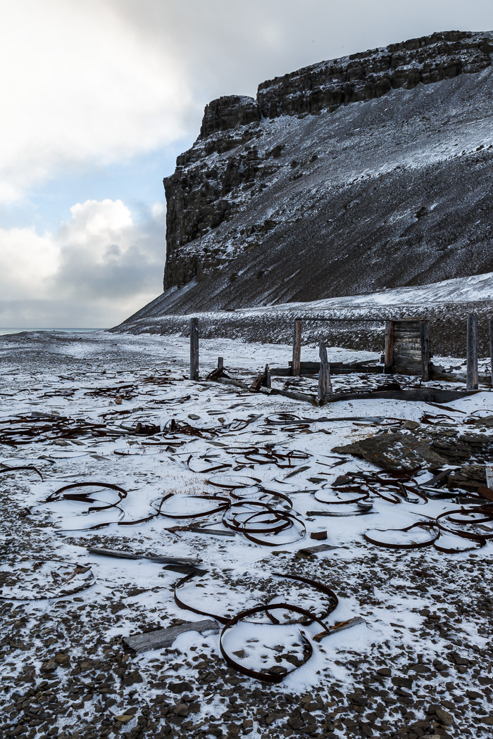 Remains of Outpost on Beechey Island