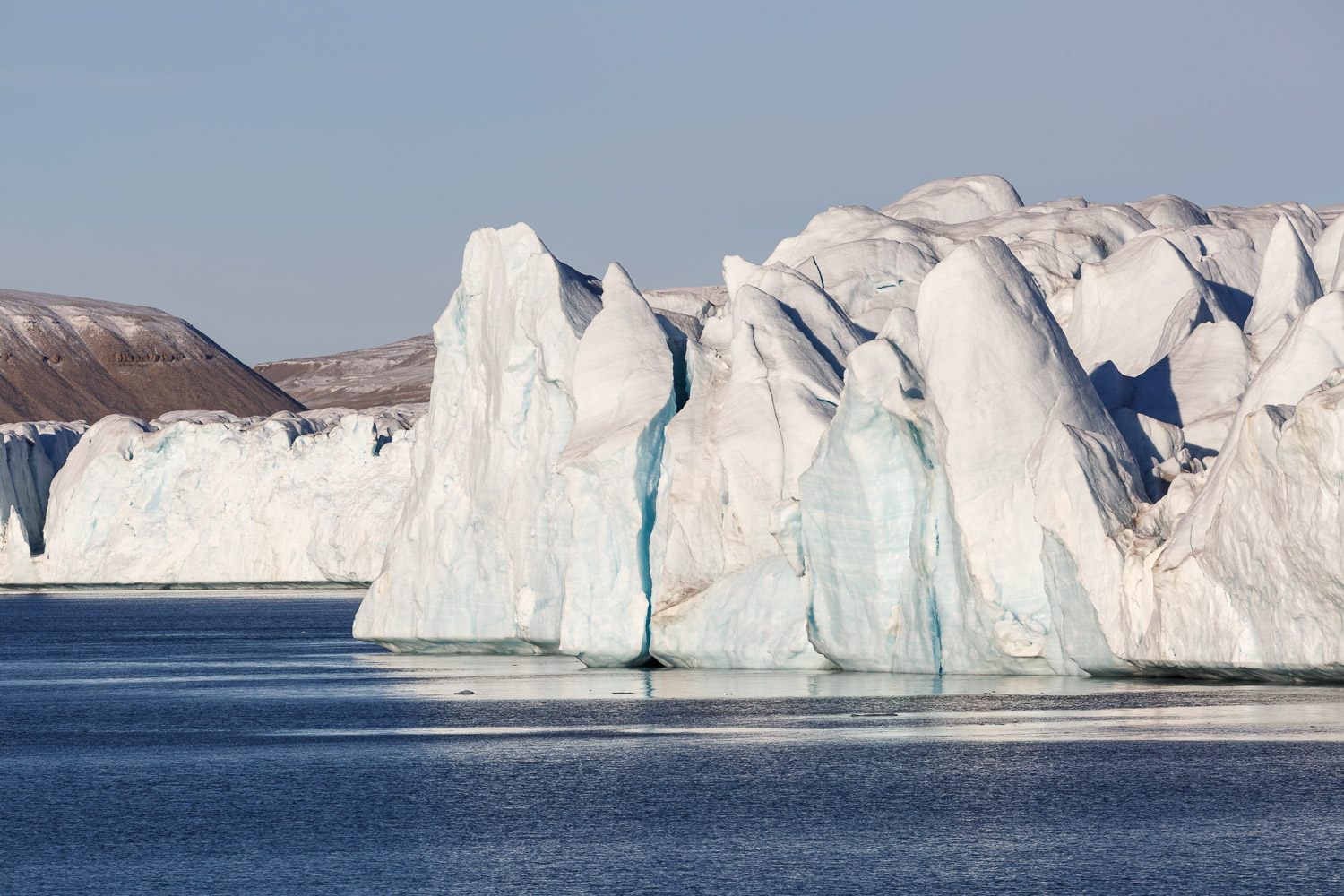 Glaciers and Icebergs in Croker Bay