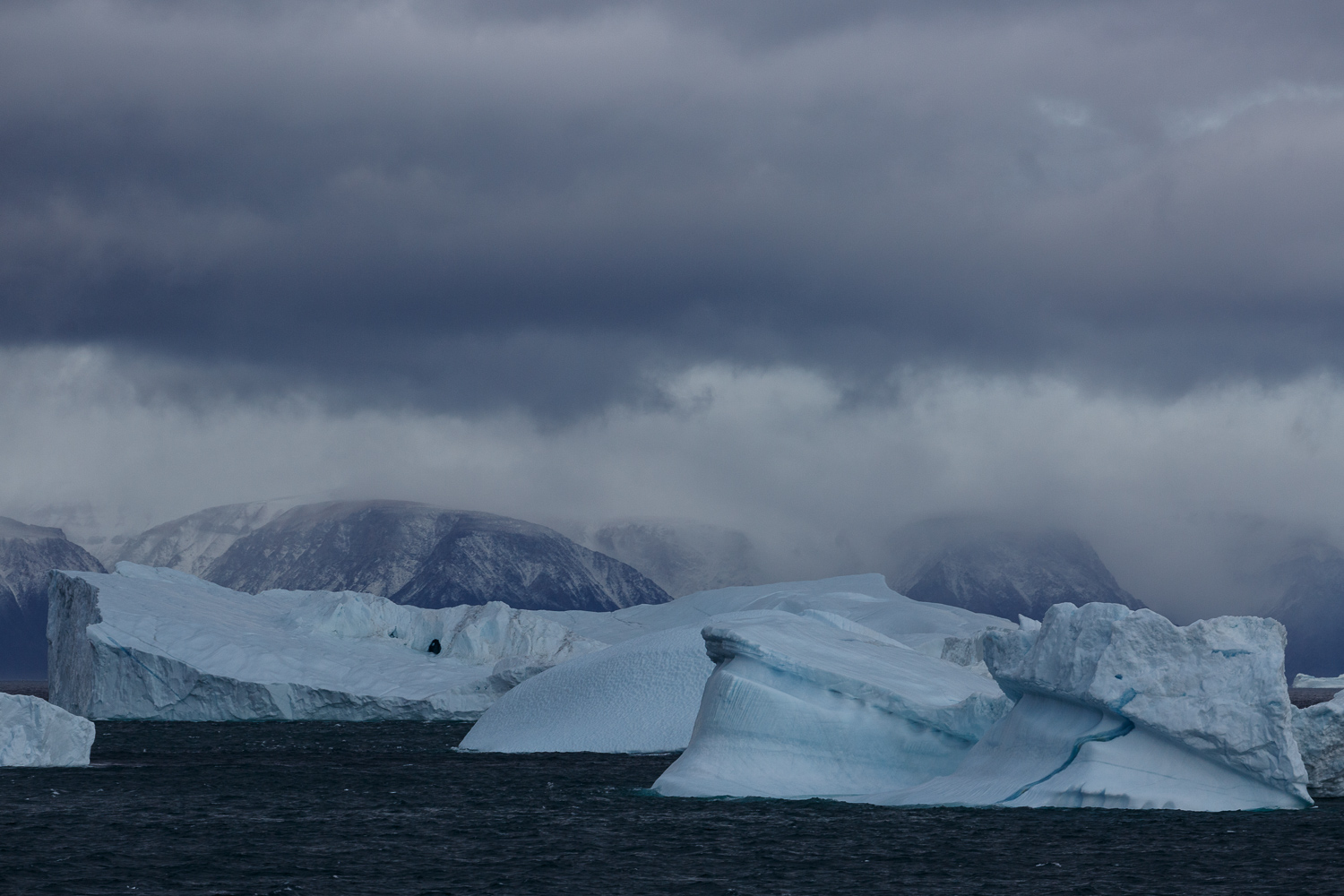 Floating Ice and Clouds