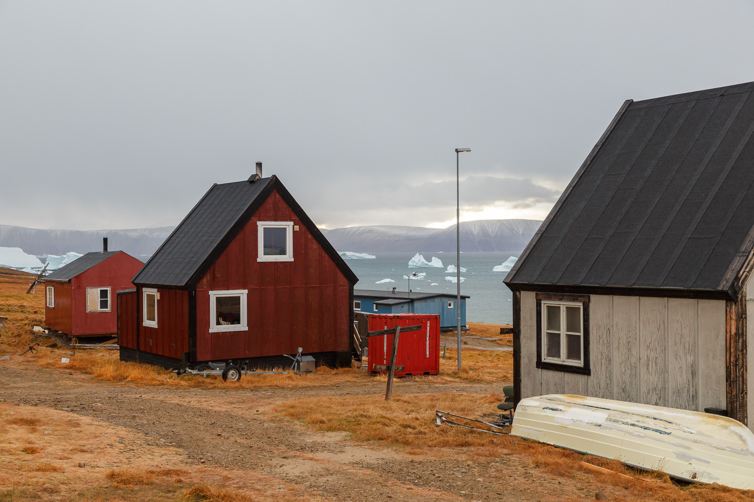 Colourful Houses of Qaanaaq, Greenland