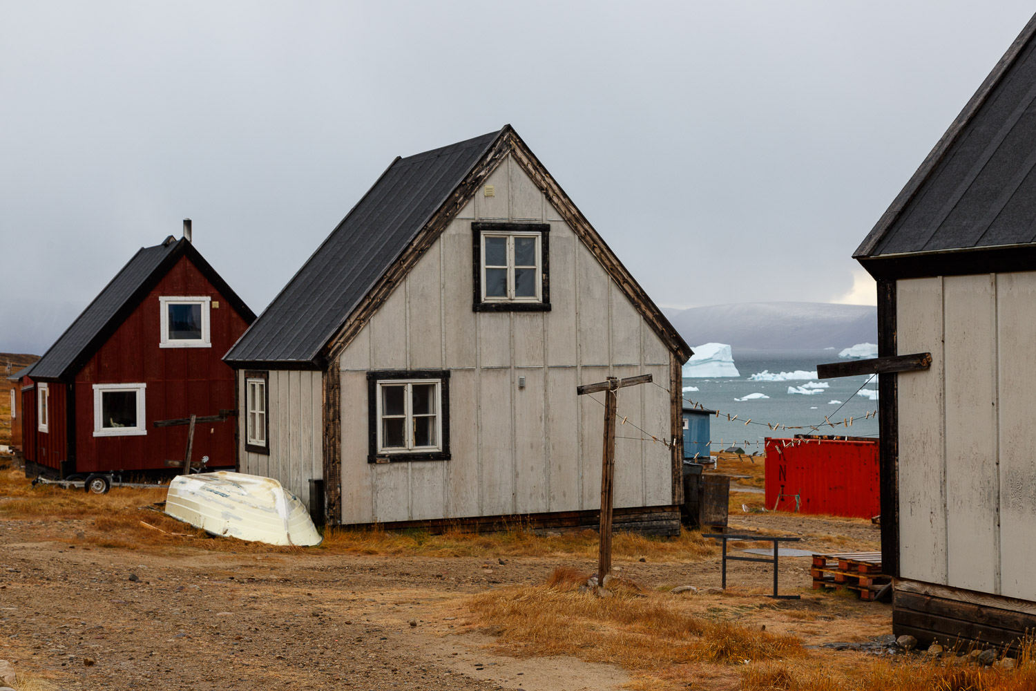 Houses, Qaanaaq, Greenland