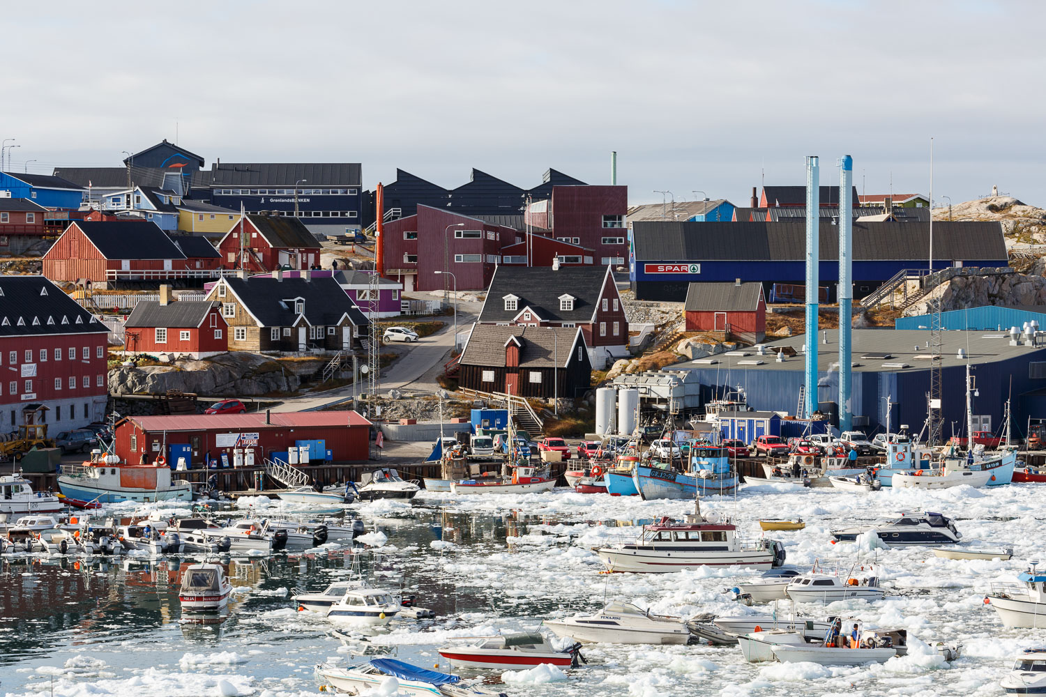 Town of Ilulissat, Greenland