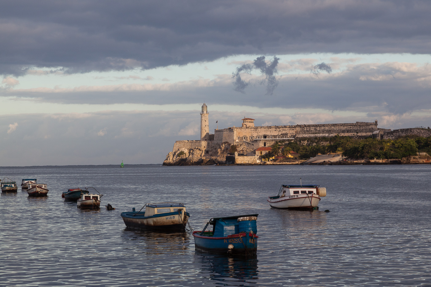 Boats in Havana Harbour