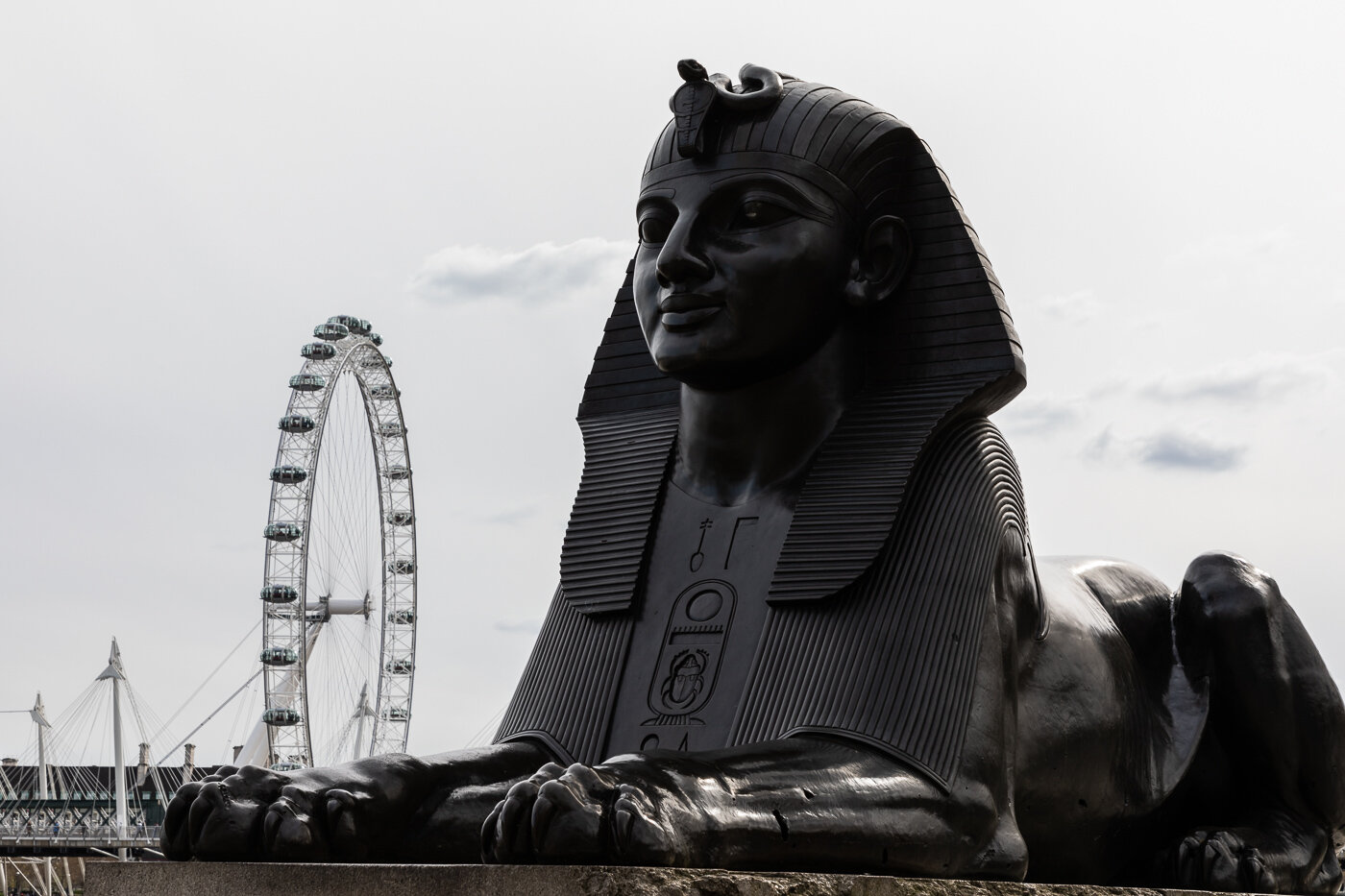 The London Eye and the Sphinx
