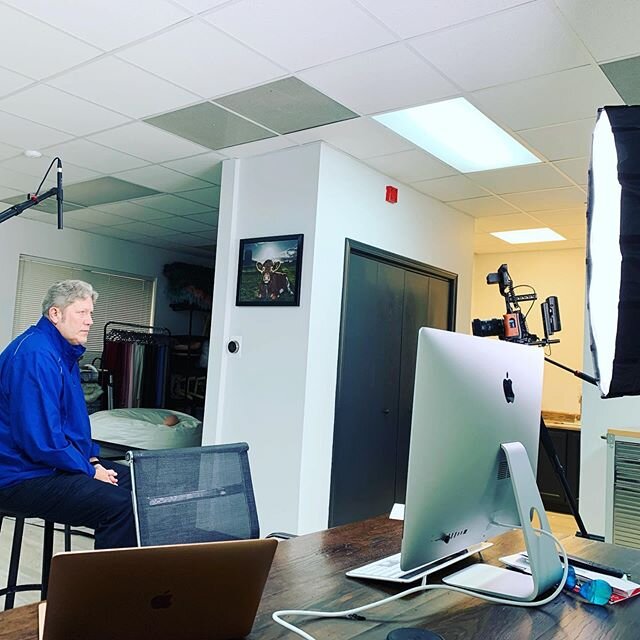 Lights, camera, action! Great to have @catalanocreative and Kevin List of @illinoissbdcnetwork at @llccedu at Gem PR &amp; Media HQ this morning to film a member video for @localfirstspringfield! #SupportLocal #ThinkLocal #BuyLocal #ShopLocal #Spring