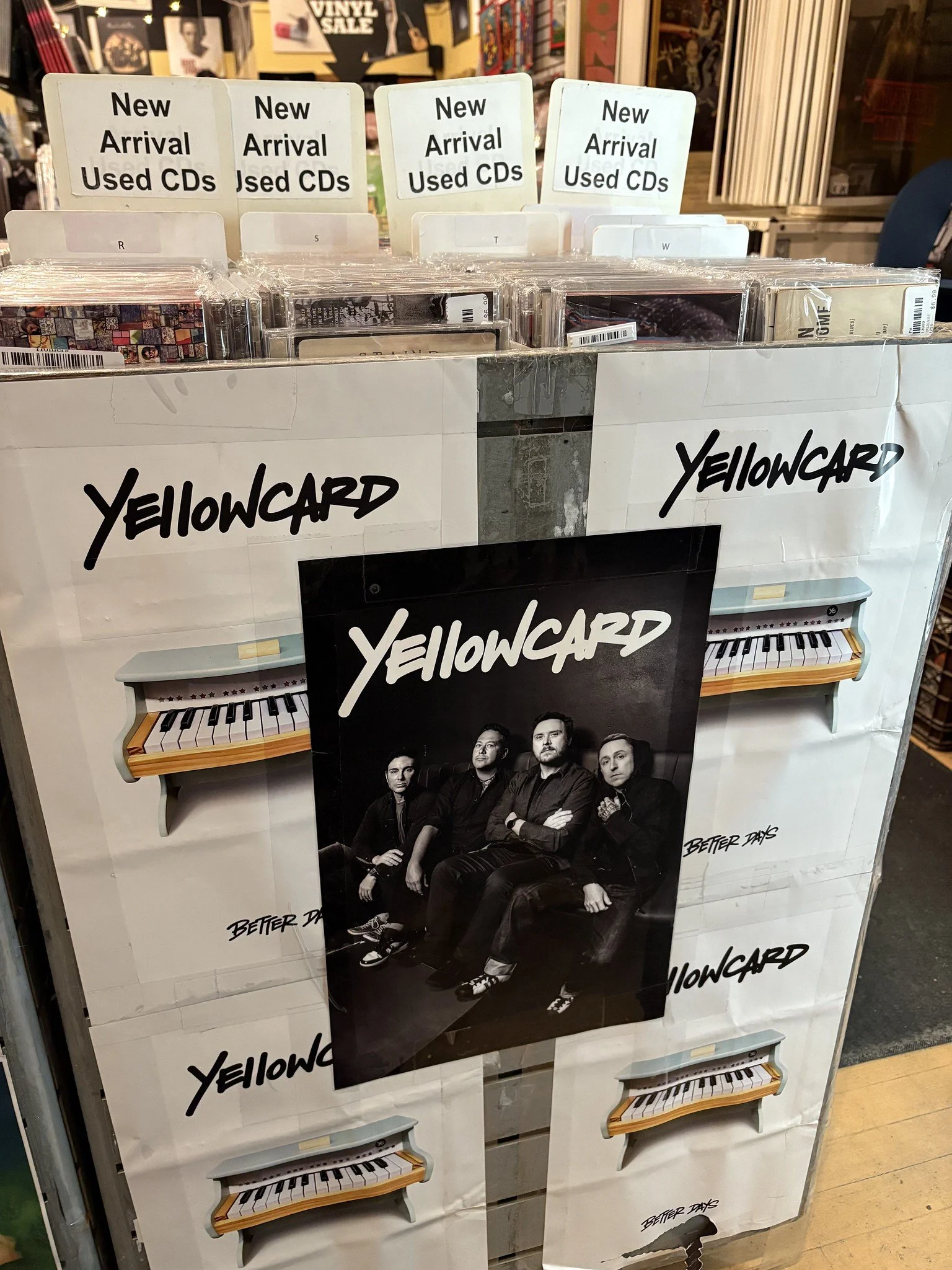 Homer's Handpicked Yellowcard Display