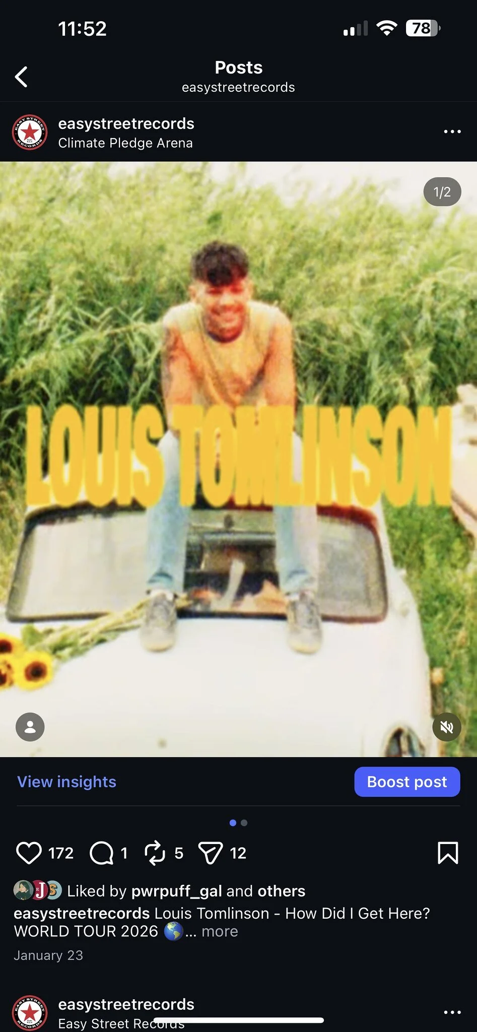 Easy Street LT AEG grid post