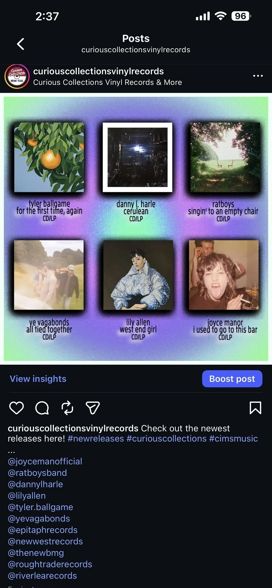 Curious Collections 1.30 Post