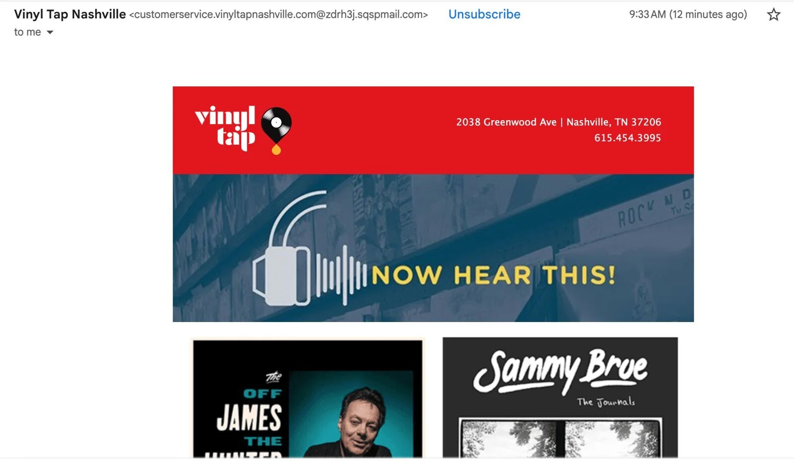 Vinyl Tap NHT Feb. 2026