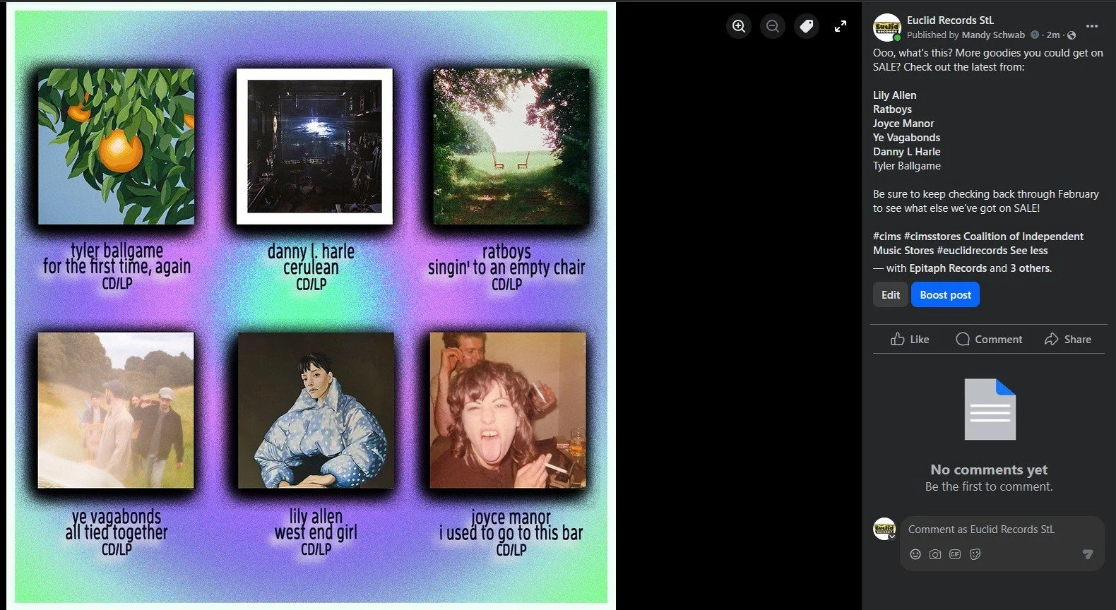 Euclid Records 1/30 ITG